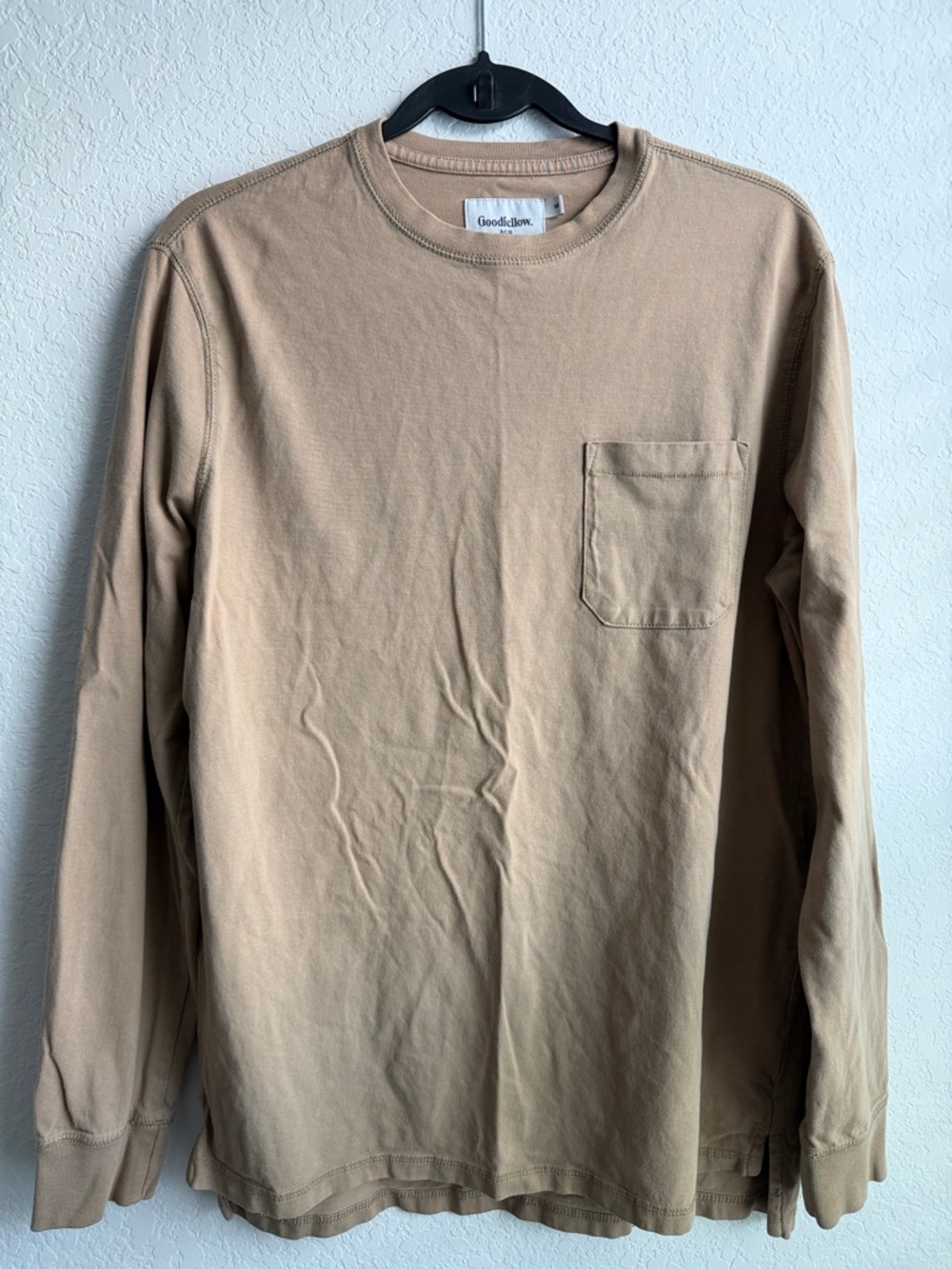 Goodfellow & Co Men's Long-Sleeve Cotton Tee